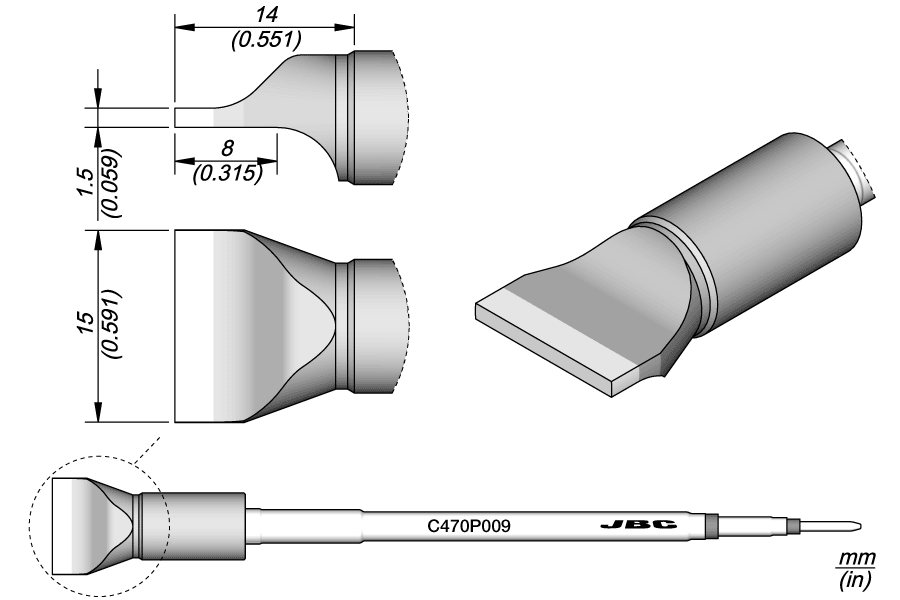 C470P009 - Blade Cartridge 15